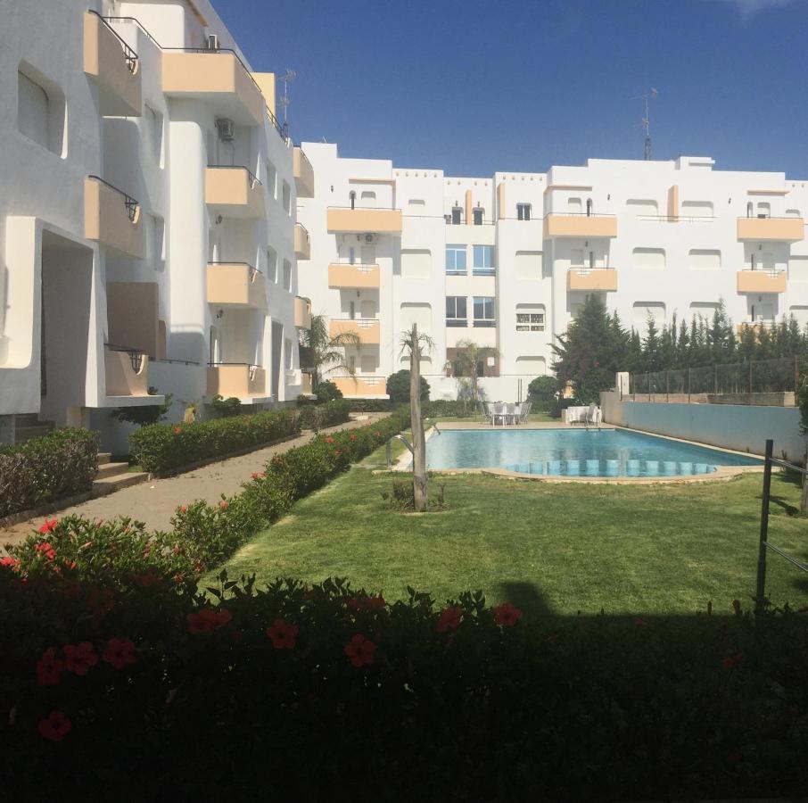 Appartement Avec Piscines, Vue Sur Mer Et Acces A La Plage A Achakar Hill, Tanger. Eksteriør bilde