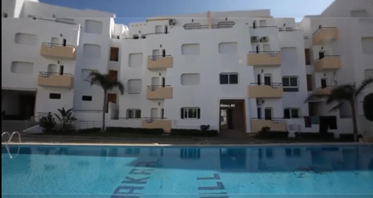 Appartement Avec Piscines, Vue Sur Mer Et Acces A La Plage A Achakar Hill, Tanger. Eksteriør bilde