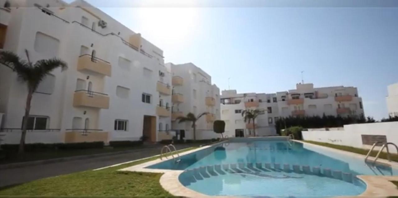 Appartement Avec Piscines, Vue Sur Mer Et Acces A La Plage A Achakar Hill, Tanger. Eksteriør bilde