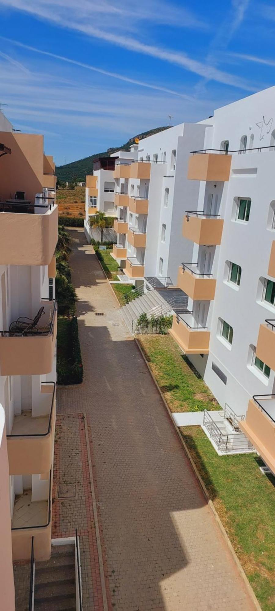 Appartement Avec Piscines, Vue Sur Mer Et Acces A La Plage A Achakar Hill, Tanger. Eksteriør bilde