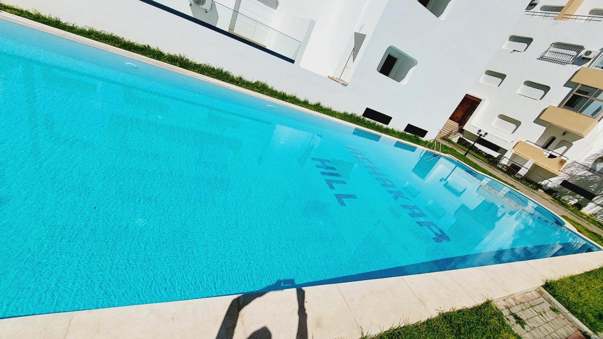 Appartement Avec Piscines, Vue Sur Mer Et Acces A La Plage A Achakar Hill, Tanger. Eksteriør bilde